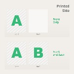 Business Flyers Printed Side