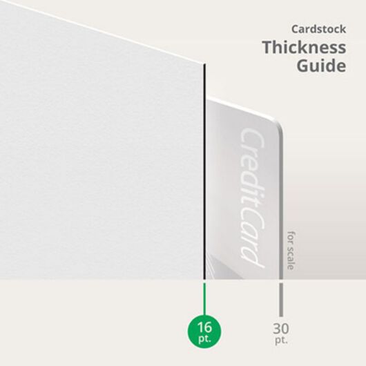 Cardstock Thickness
