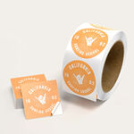 Cut-to-size and Roll Custom Stickers