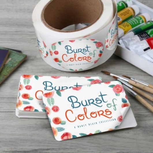 Cut-to-size and Roll Custom Stickers