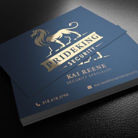 Foil Business Cards