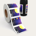 Front and Back Alternating Labels on a Roll