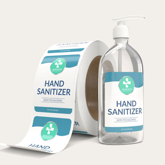 Custom Labels Health and Marketing Materials