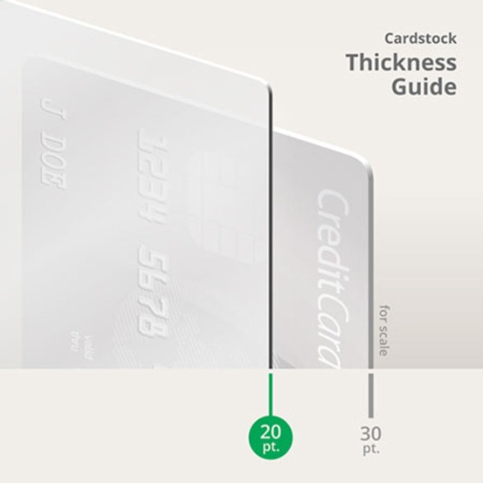 Plastic Business Cards Thickness