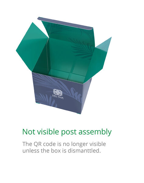 Not visible post assembly