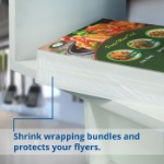 Business Flyer Shrinkwrap