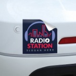 Square Bumper Sticker